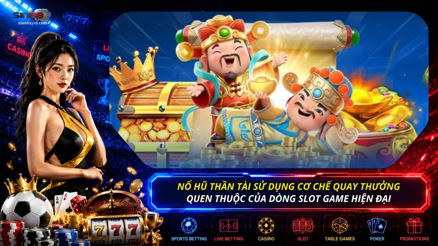 Game nổ hũ online này sử dụng cơ chế quay thưởng quen thuộc của dòng slot game hiện đại