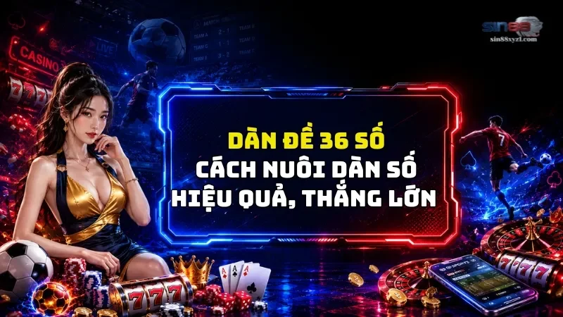 Dàn Đề 36 Số – Cách Nuôi Dàn Số Hiệu Quả, Thắng Lớn 2026