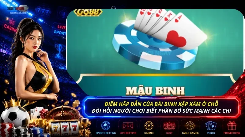 Điểm hấp dẫn của Binh Xập Xám ở chỗ đòi hỏi người chơi biết phân bổ sức mạnh các chi