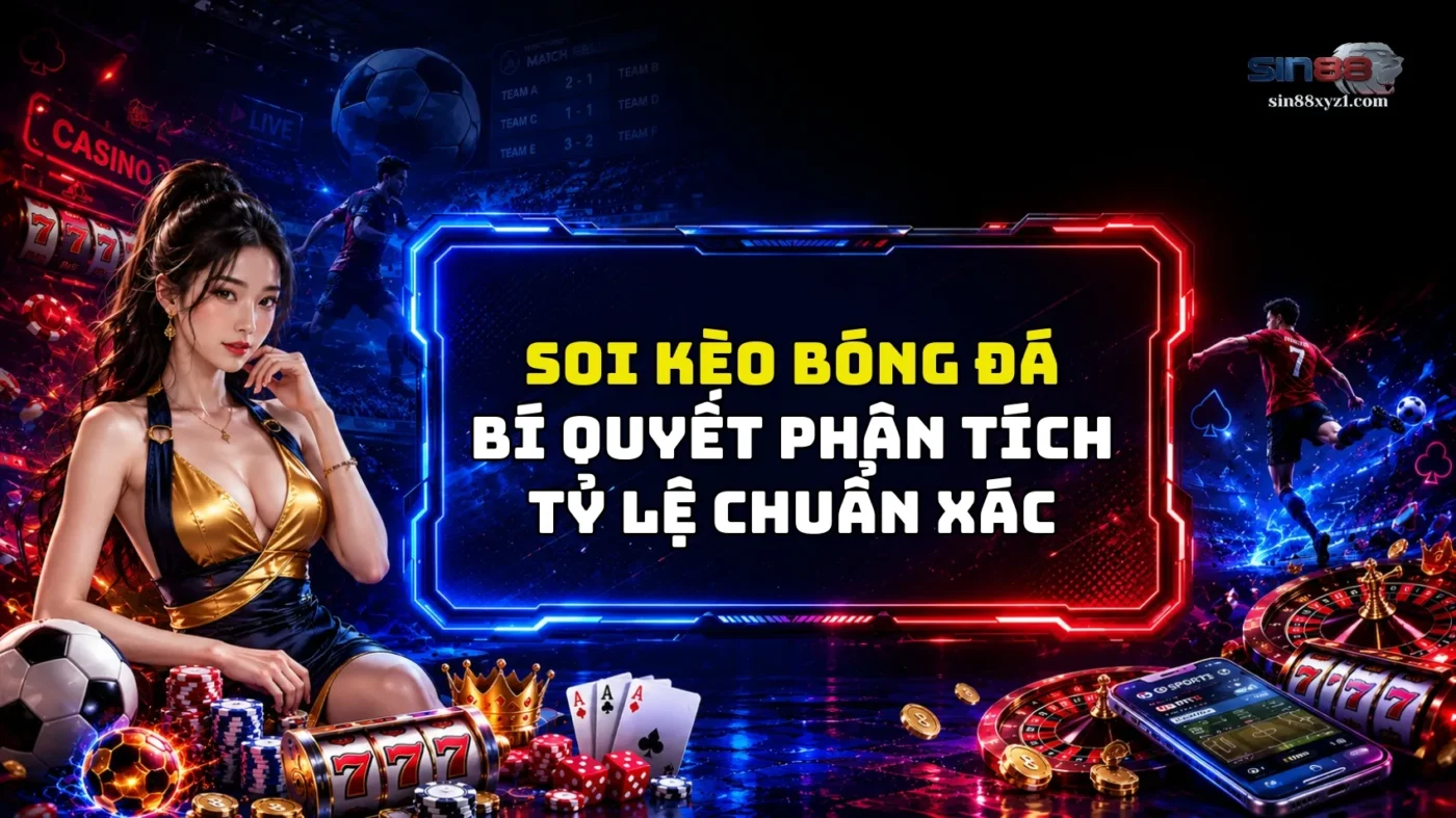 Soi Kèo Bóng Đá SIN88 - Bí Quyết Phân Tích Tỷ Lệ Chuẩn Xác