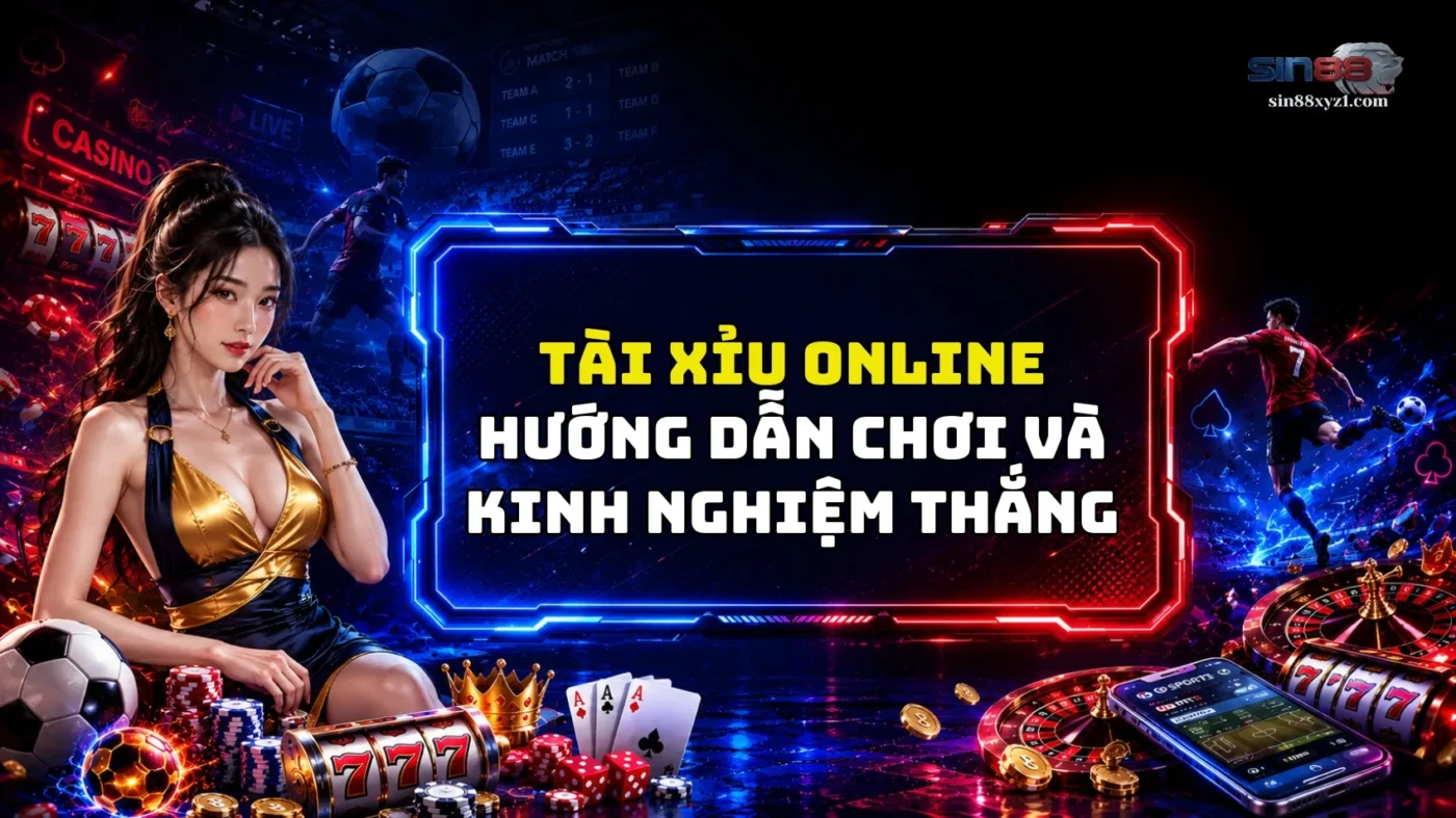 Tài Xỉu Online – Hướng Dẫn Chơi Và Kinh Nghiệm Thắng Lớn